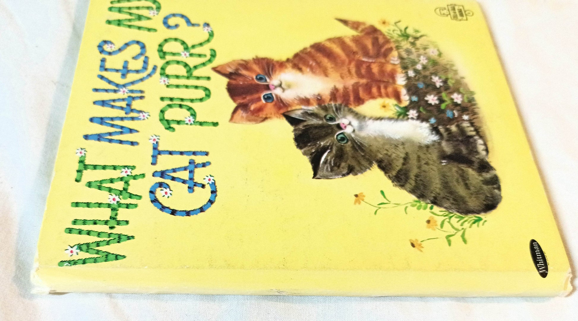 What Makes My Cat Purr Tell-A-Tale Books Ann Tompert 1965 - TulipStuff