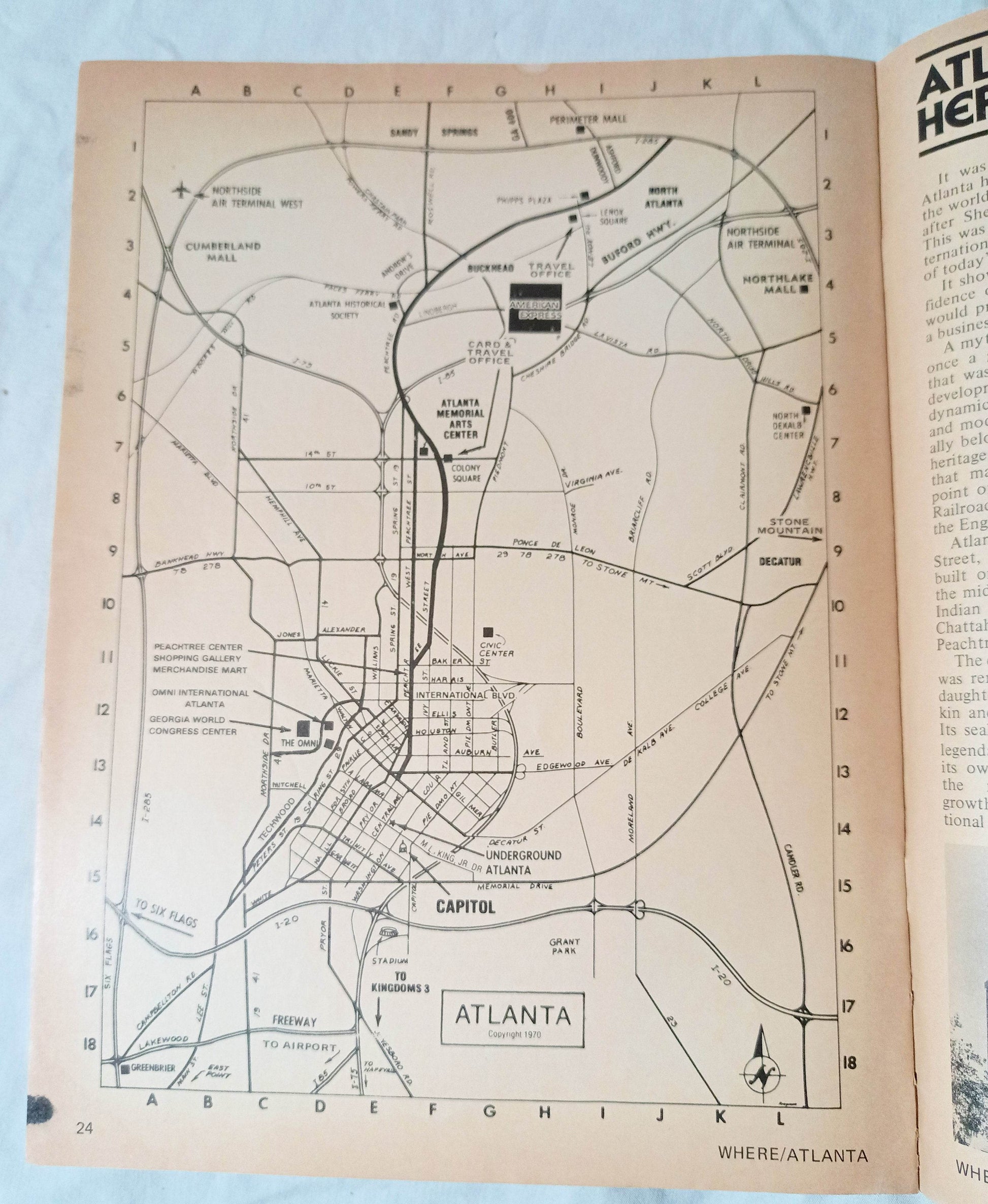 Where Magazine Atlanta Week Of May 26 1979 Dining Entertainment Events - TulipStuff