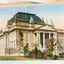 Wiesbaden Theatre Postcard Deutsche Reich Imperial Eagle Stamps 1926 - TulipStuff