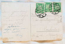 Load image into Gallery viewer, Wiesbaden Theatre Postcard Deutsche Reich Imperial Eagle Stamps 1926 - TulipStuff
