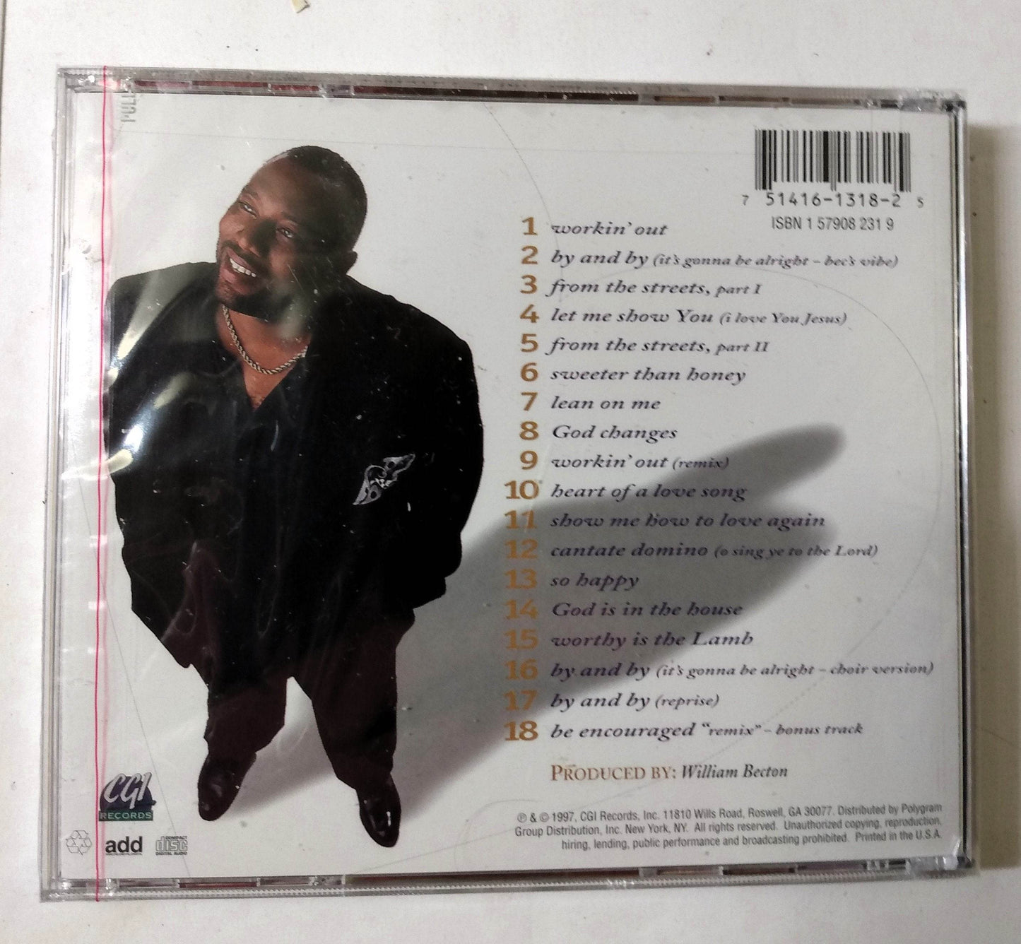 William Becton And Friends Heart Of A Love Song Gospel Album CD 1997 - TulipStuff