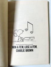 Load image into Gallery viewer, Win A Few Lose A Few Charlie Brown Peanuts Charles Schulz Hardcover 1974 - TulipStuff
