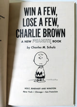 Load image into Gallery viewer, Win A Few Lose A Few Charlie Brown Peanuts Charles Schulz Hardcover 1974 - TulipStuff
