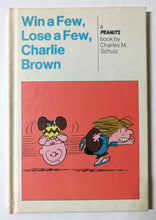 Load image into Gallery viewer, Win A Few Lose A Few Charlie Brown Peanuts Charles Schulz Hardcover 1974 - TulipStuff
