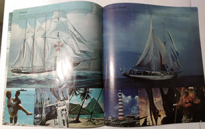 Windjammer Cruises Fantome Yankee Clipper Sailing Yachts 1974 Brochure - TulipStuff