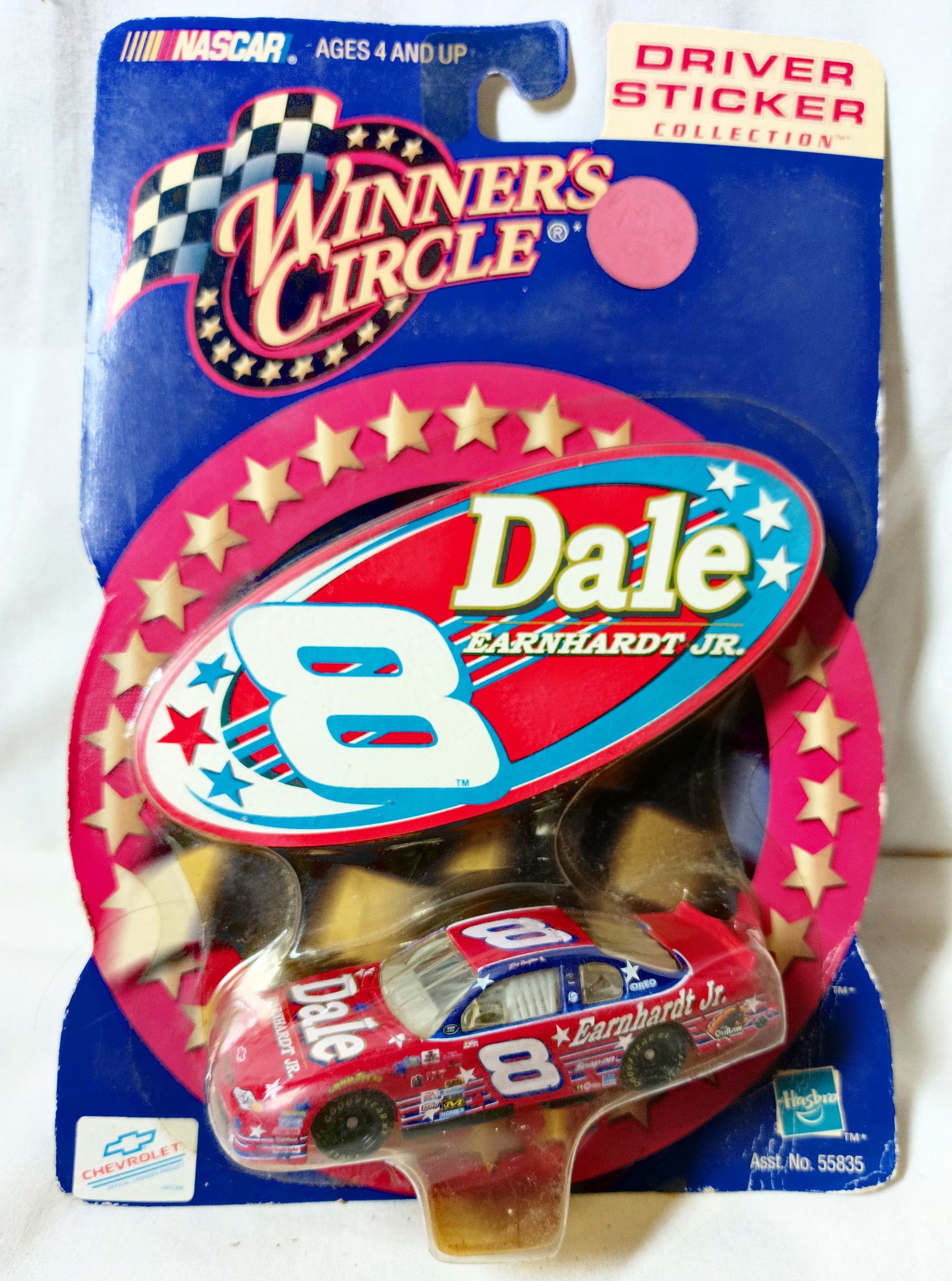 Winners Circle 2001 Driver Sticker Dale Earnhardt Jr #8 Monte Carlo - TulipStuff