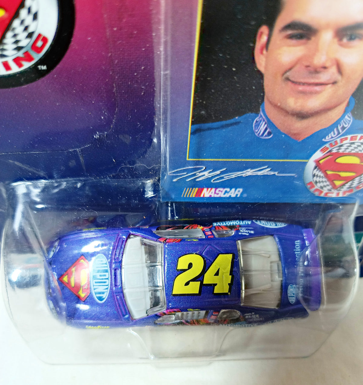 Winners Circle 1999 Jeff Gordon Lifetime #24 DuPont Superman Chevrolet - TulipStuff
