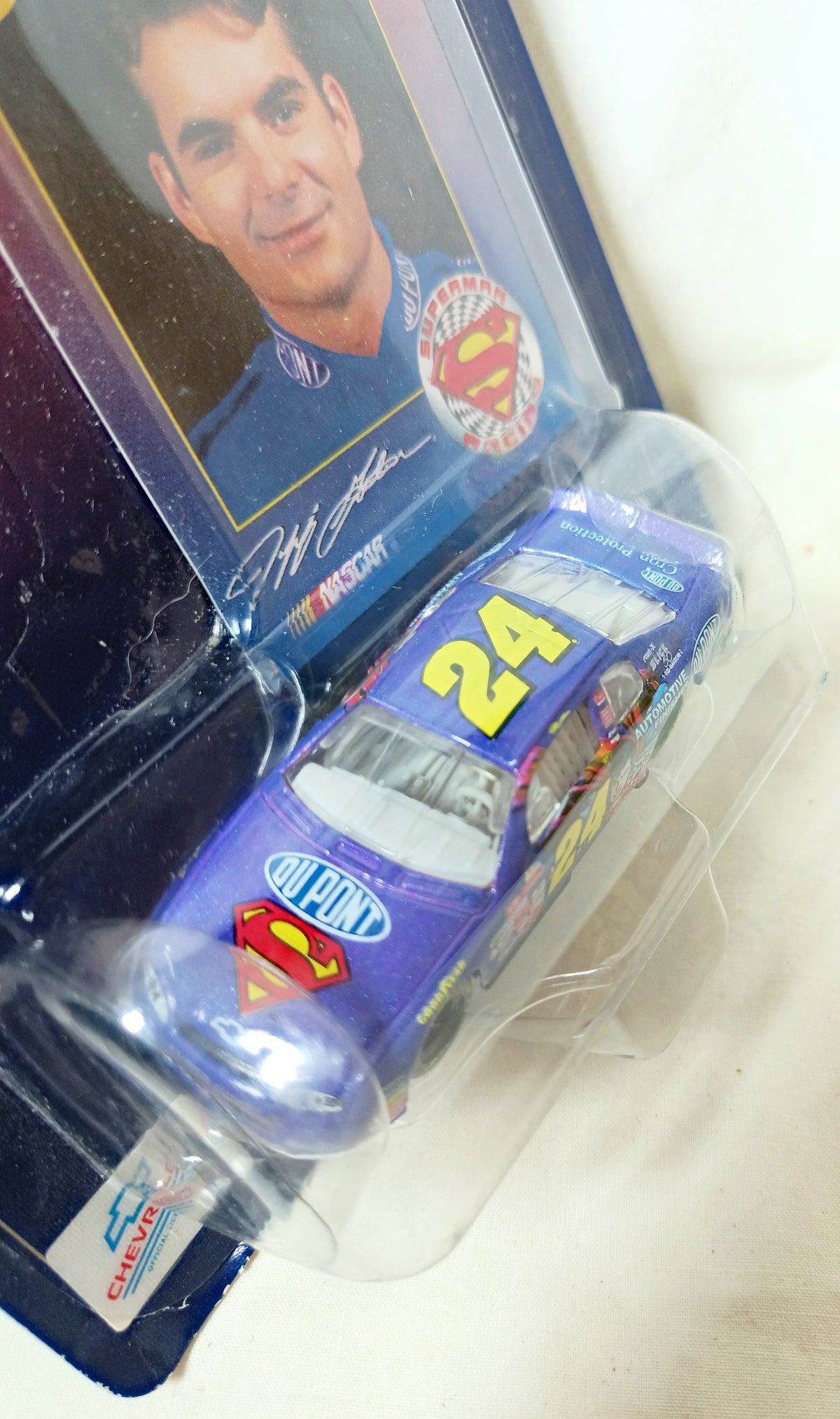 Winners Circle 1999 Jeff Gordon Lifetime #24 DuPont Superman Chevrolet - TulipStuff
