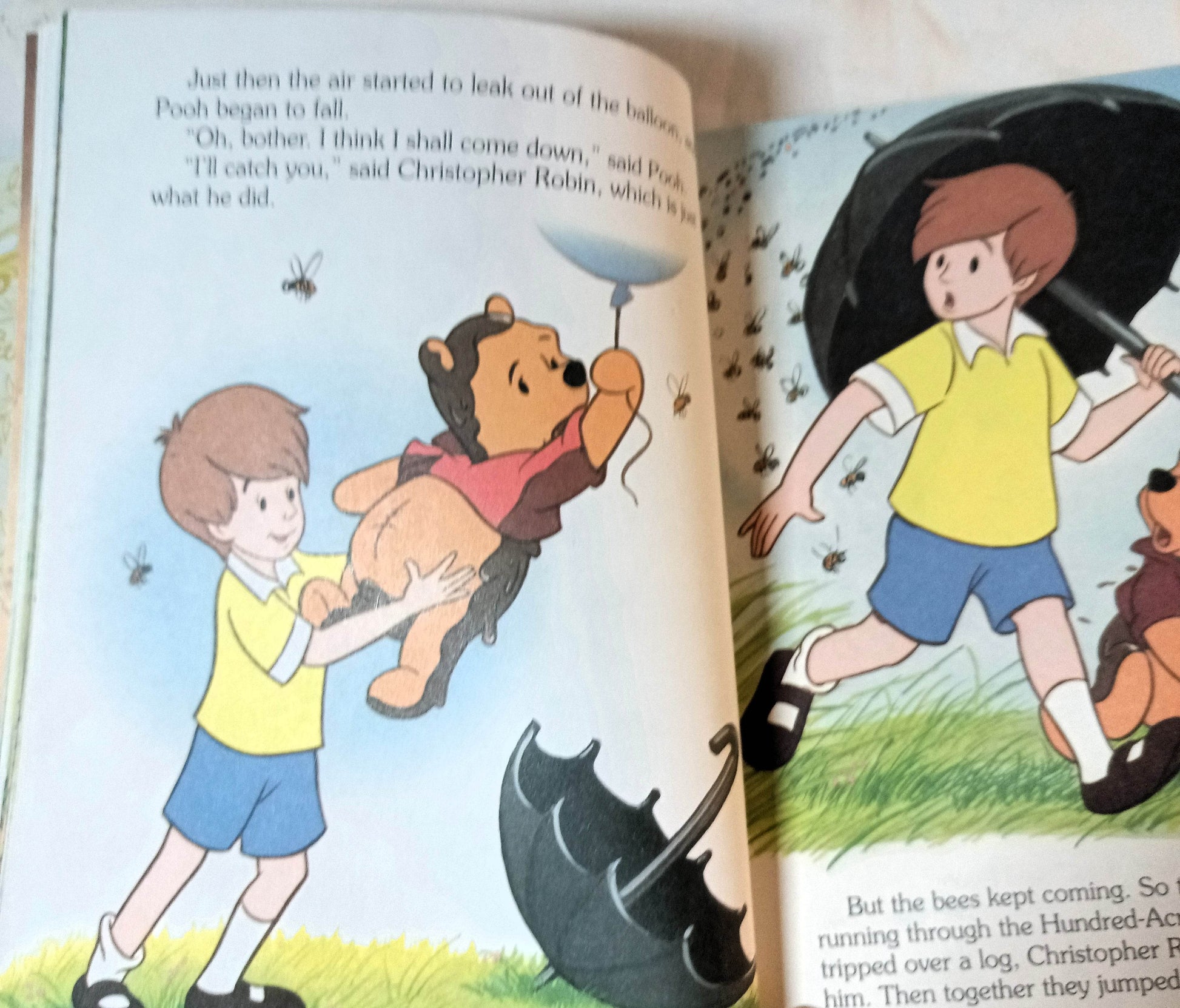 Winnie The Pooh And The Honey Tree Little Golden Book Mary Packard 1997 - TulipStuff