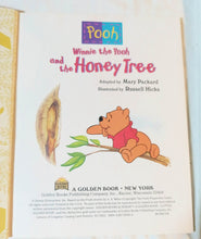 Load image into Gallery viewer, Winnie The Pooh And The Honey Tree Little Golden Book Mary Packard 1997 - TulipStuff

