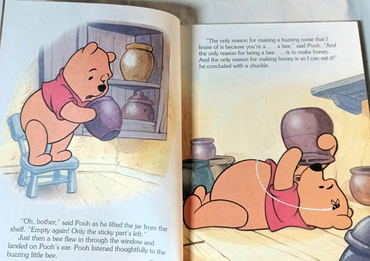 Winnie The Pooh And The Honey Tree Little Golden Book Mary Packard 1997 - TulipStuff