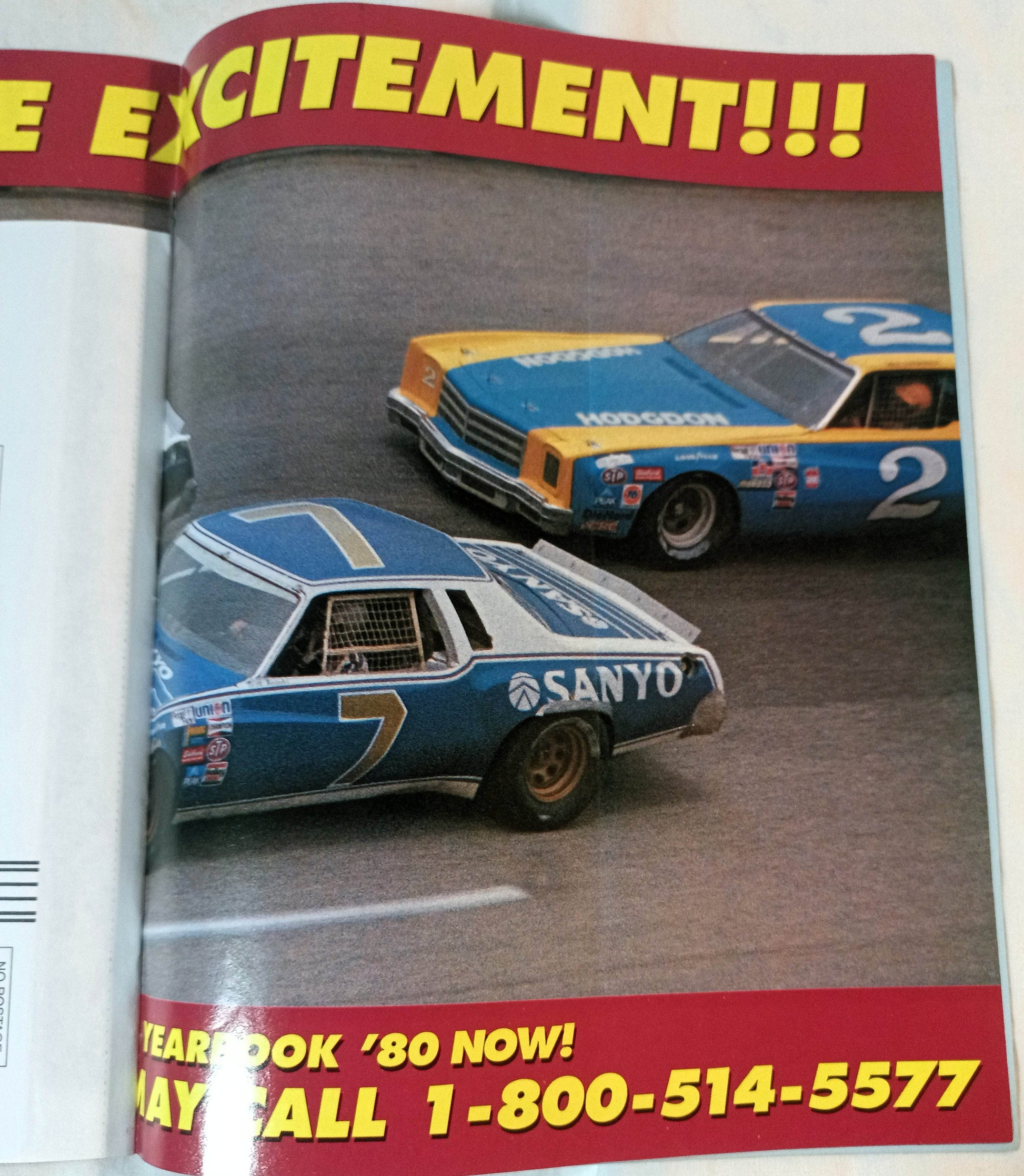 NASCAR 1980 Winston Cup Yearbook Advertisement Brochure Earnhardt - TulipStuff
