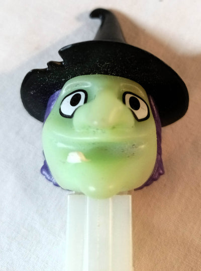 Pez Witch Glow In The Dark Candy Dispenser Halloween 2005 - TulipStuff