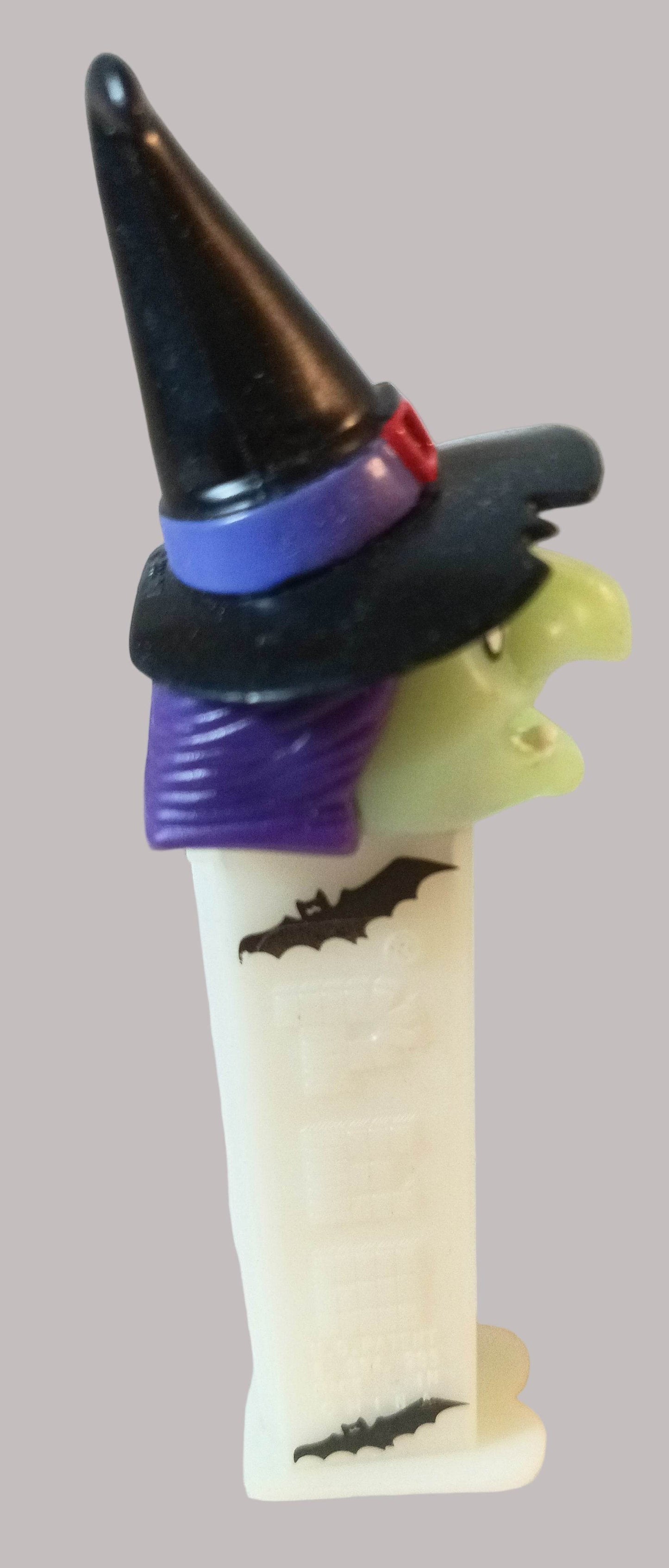 Pez Witch Glow In The Dark Candy Dispenser Halloween 2005 - TulipStuff