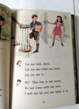 Load image into Gallery viewer, With Jack And Janet Reading For Meaning Grade 1 Level 1 Hardcover 1949 - TulipStuff
