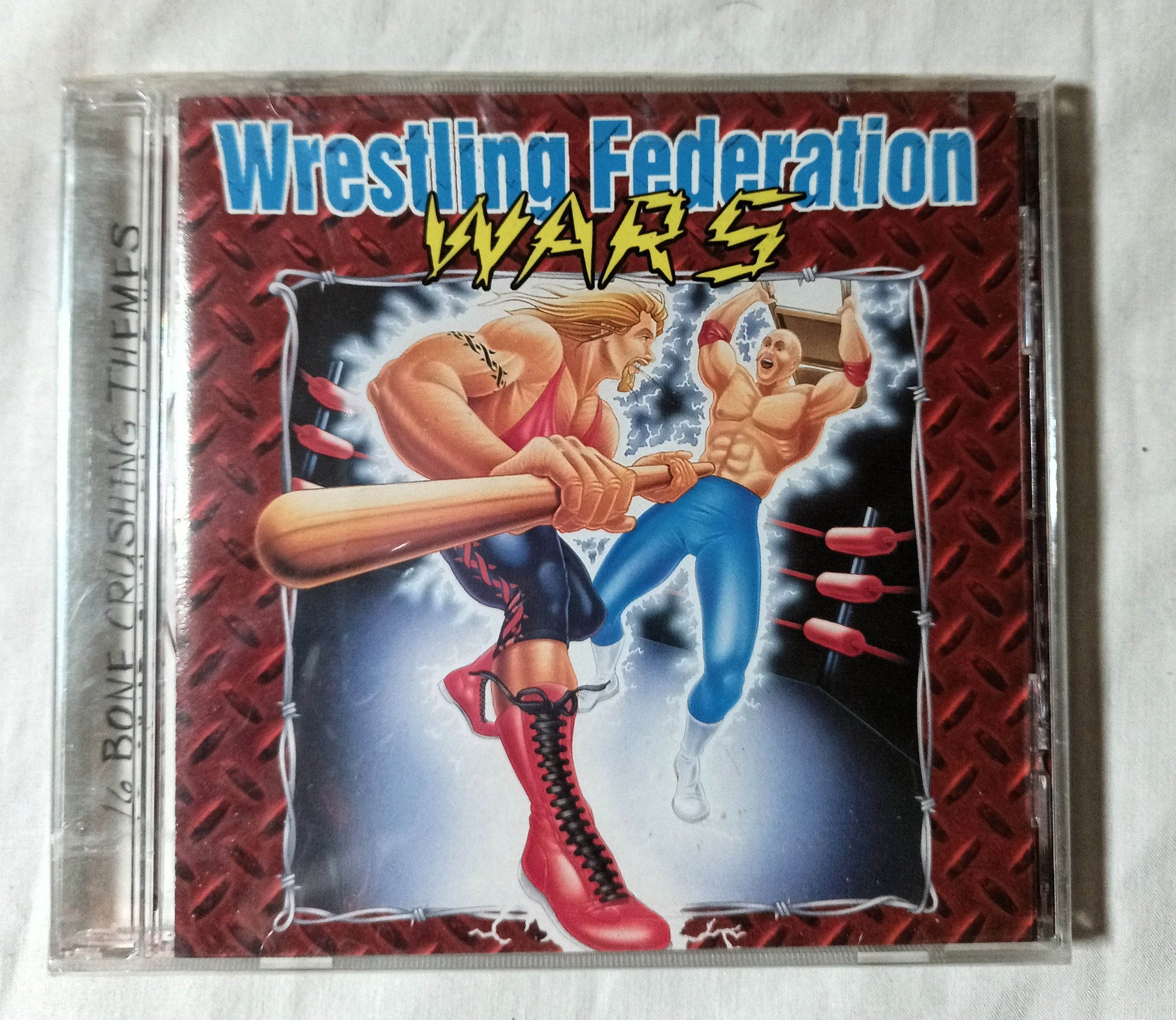 Wrestling Federation Wars Entrance Themes The Obscure CD K-Tel 1999 - TulipStuff