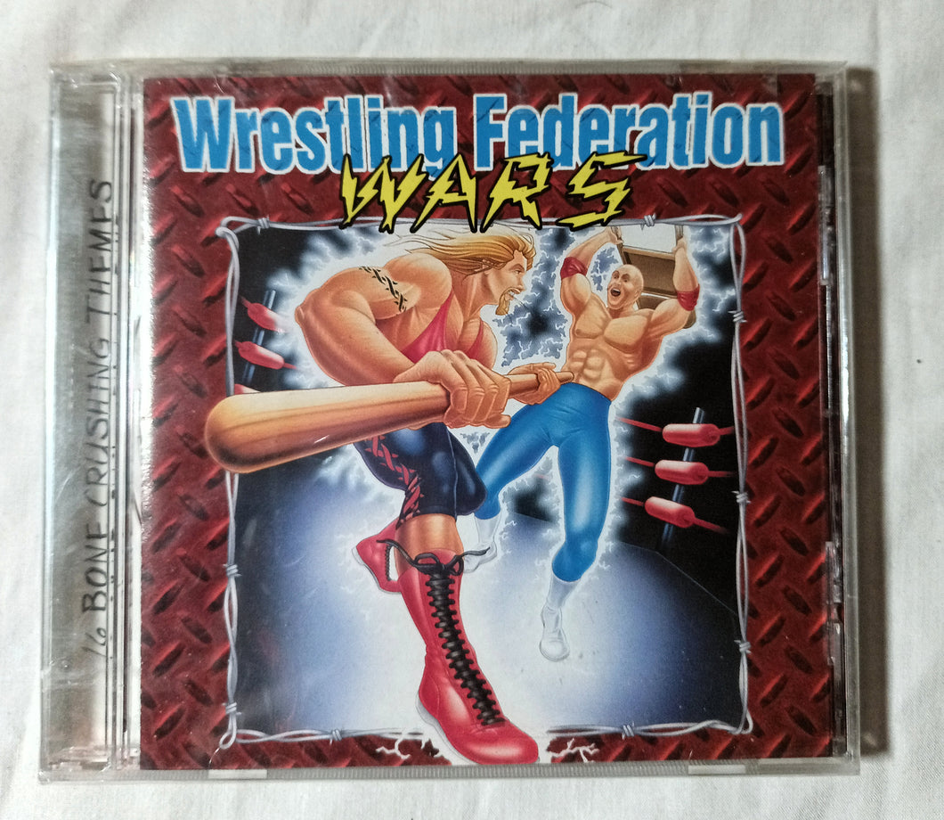 Wrestling Federation Wars Entrance Themes The Obscure CD K-Tel 1999 - TulipStuff