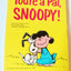 You're A Pal Snoopy Peanuts Charles M Schulz Fawcett Paperback 1972 - TulipStuff