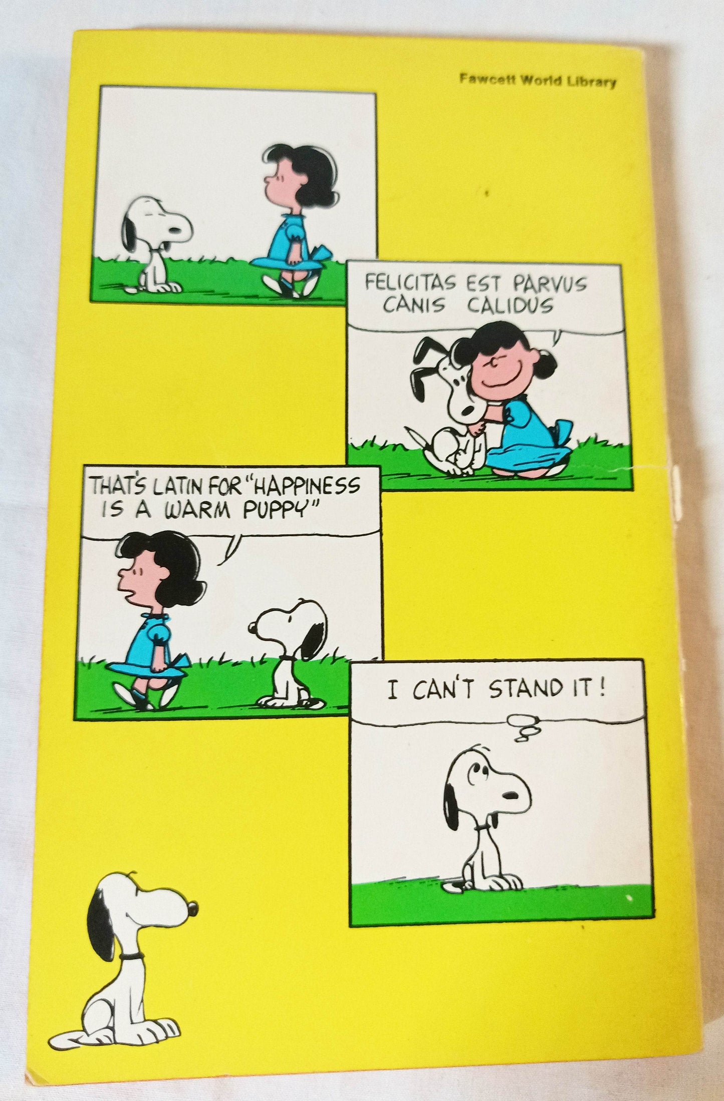 You're A Pal Snoopy Peanuts Charles M Schulz Fawcett Paperback 1972 - TulipStuff