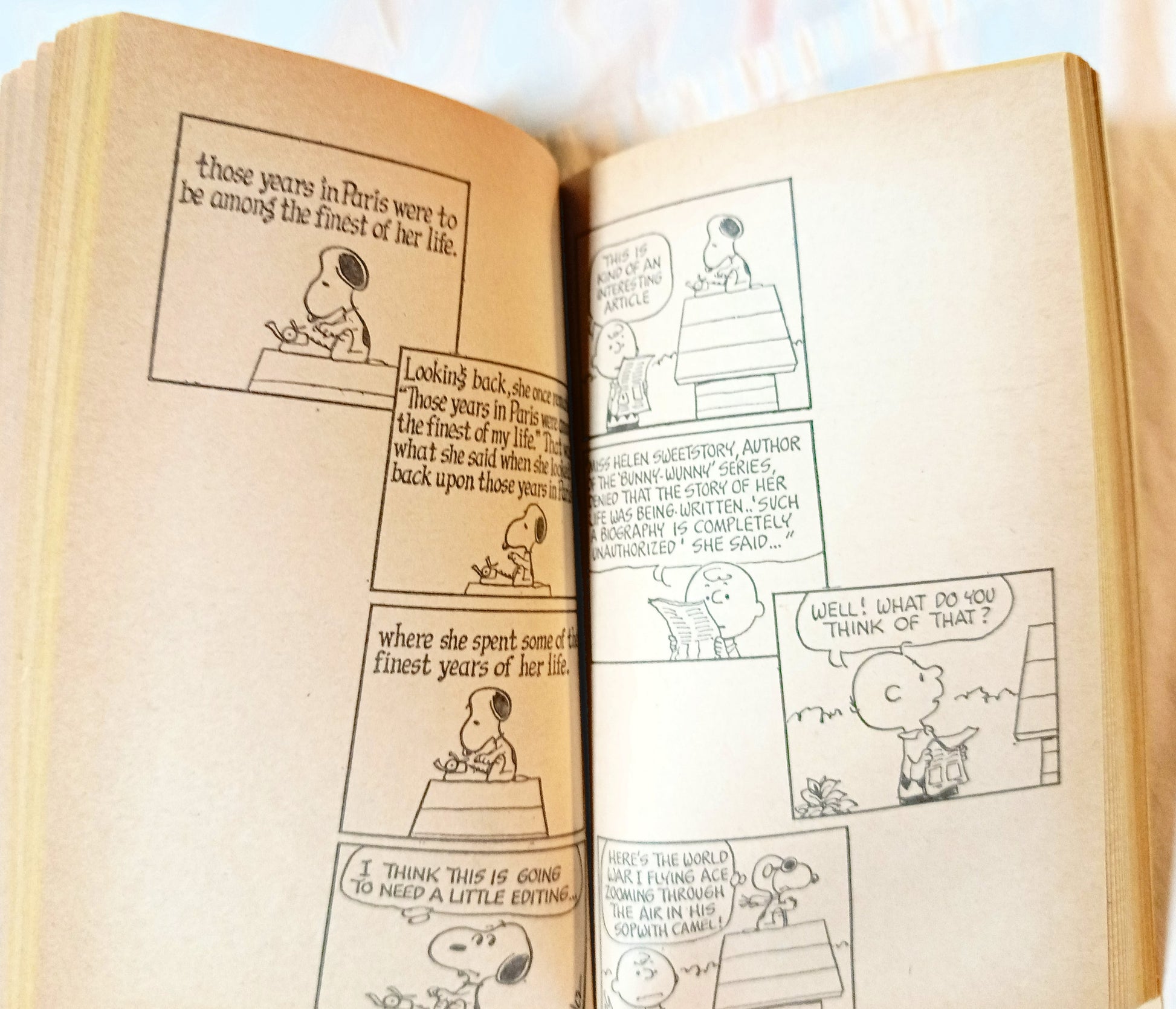You're On Your Own Snoopy Peanuts Charles M Schulz Fawcett 1975 - TulipStuff