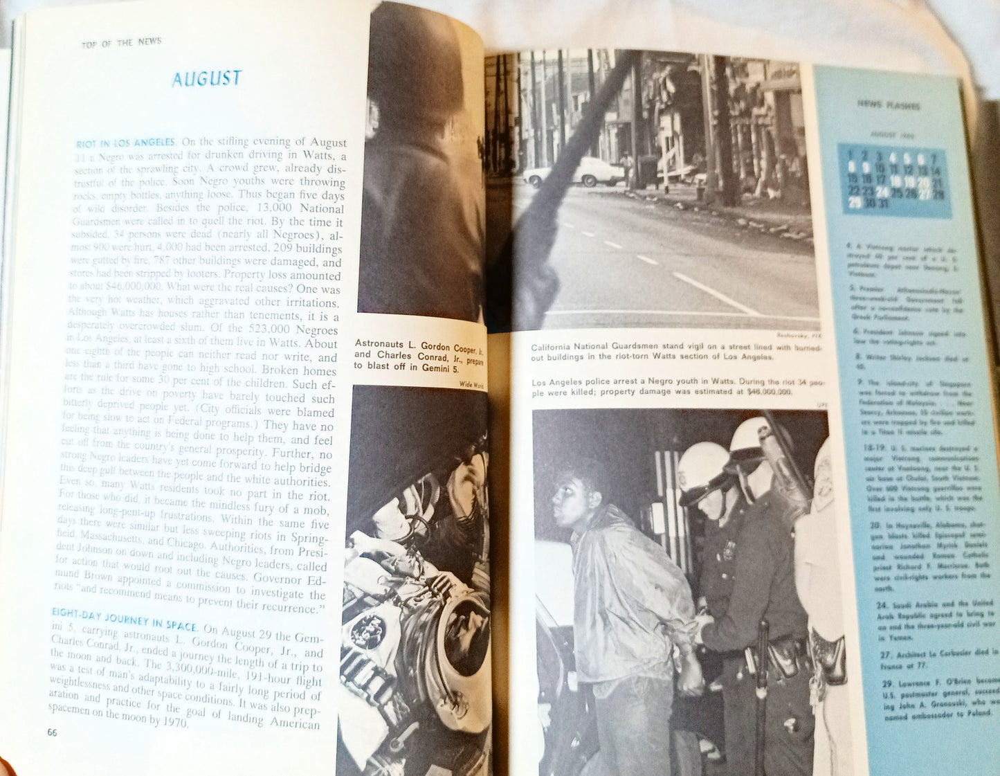 Young Peoples Book Of The Year 1966 Book of Knowledge Annual Grolier - TulipStuff