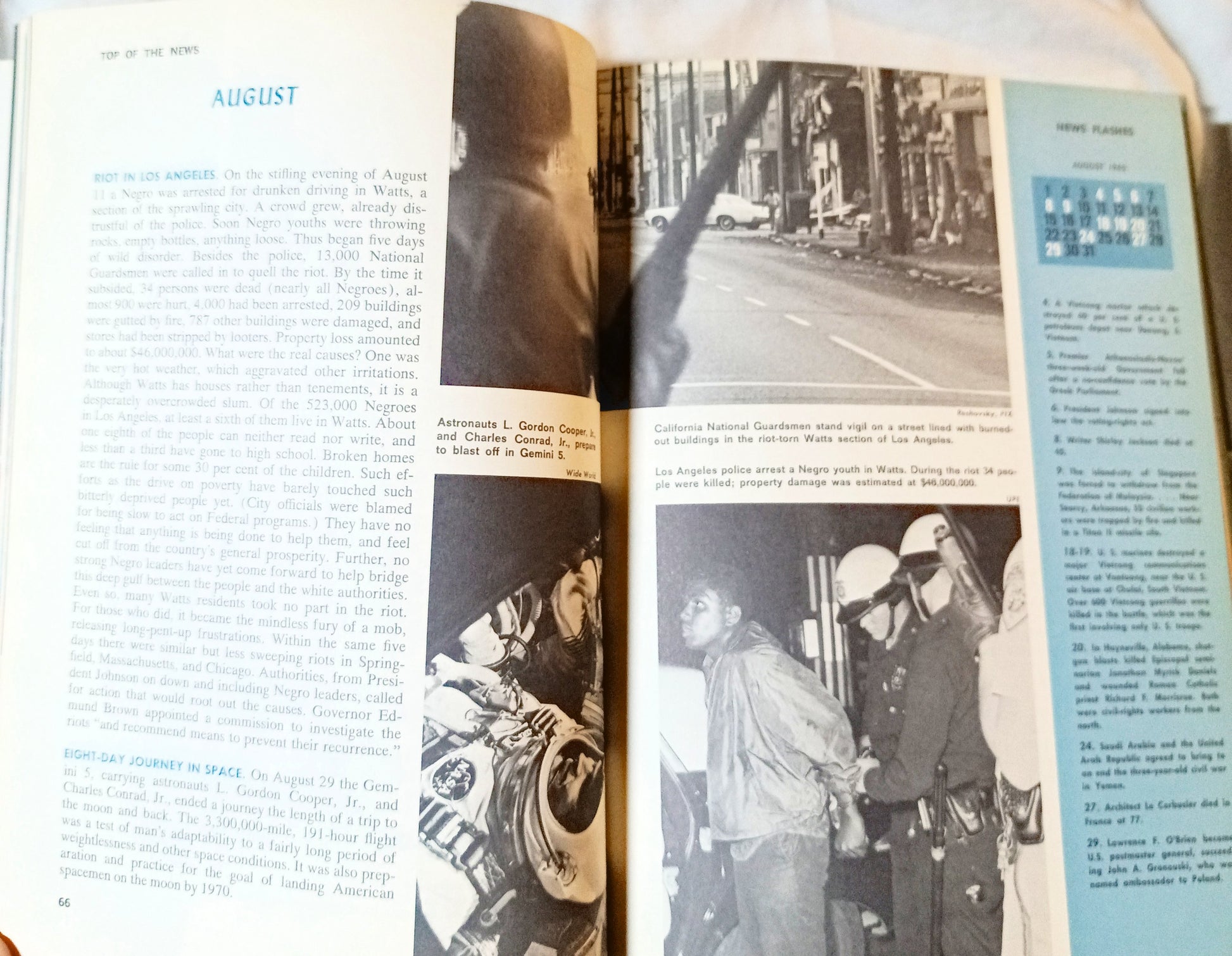 Young Peoples Book Of The Year 1966 Book of Knowledge Annual Grolier - TulipStuff