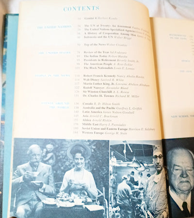 Young Peoples Book Of The Year 1966 Book of Knowledge Annual Grolier - TulipStuff