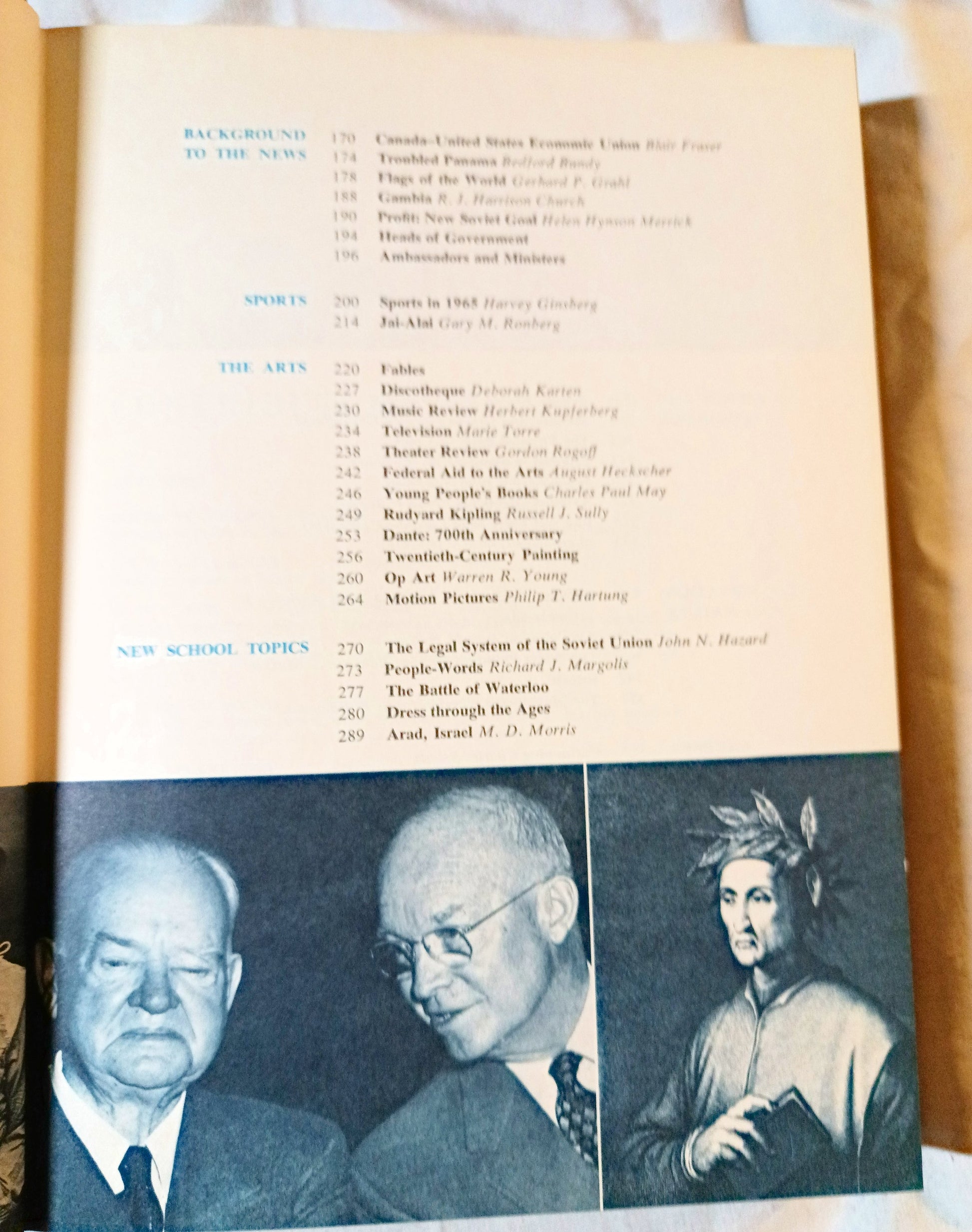 Young Peoples Book Of The Year 1966 Book of Knowledge Annual Grolier - TulipStuff