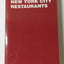 Zagat Survey New York City Restaurants 1999 - TulipStuff