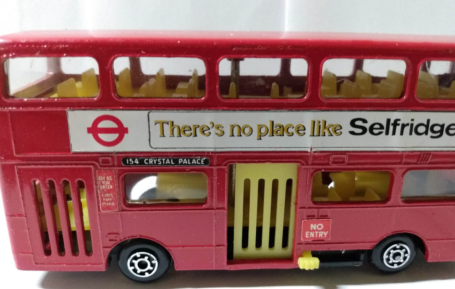 Zylmex 629 Selfridges London Transport Routemaster Bus DMS 588 1980's - TulipStuff