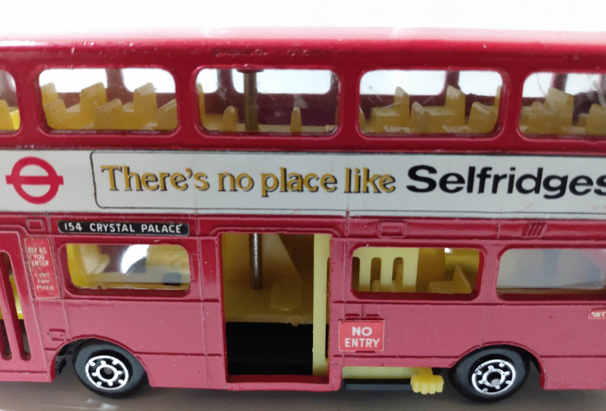 Zylmex 629 Selfridges London Transport Routemaster Bus DMS 588 1980's - TulipStuff