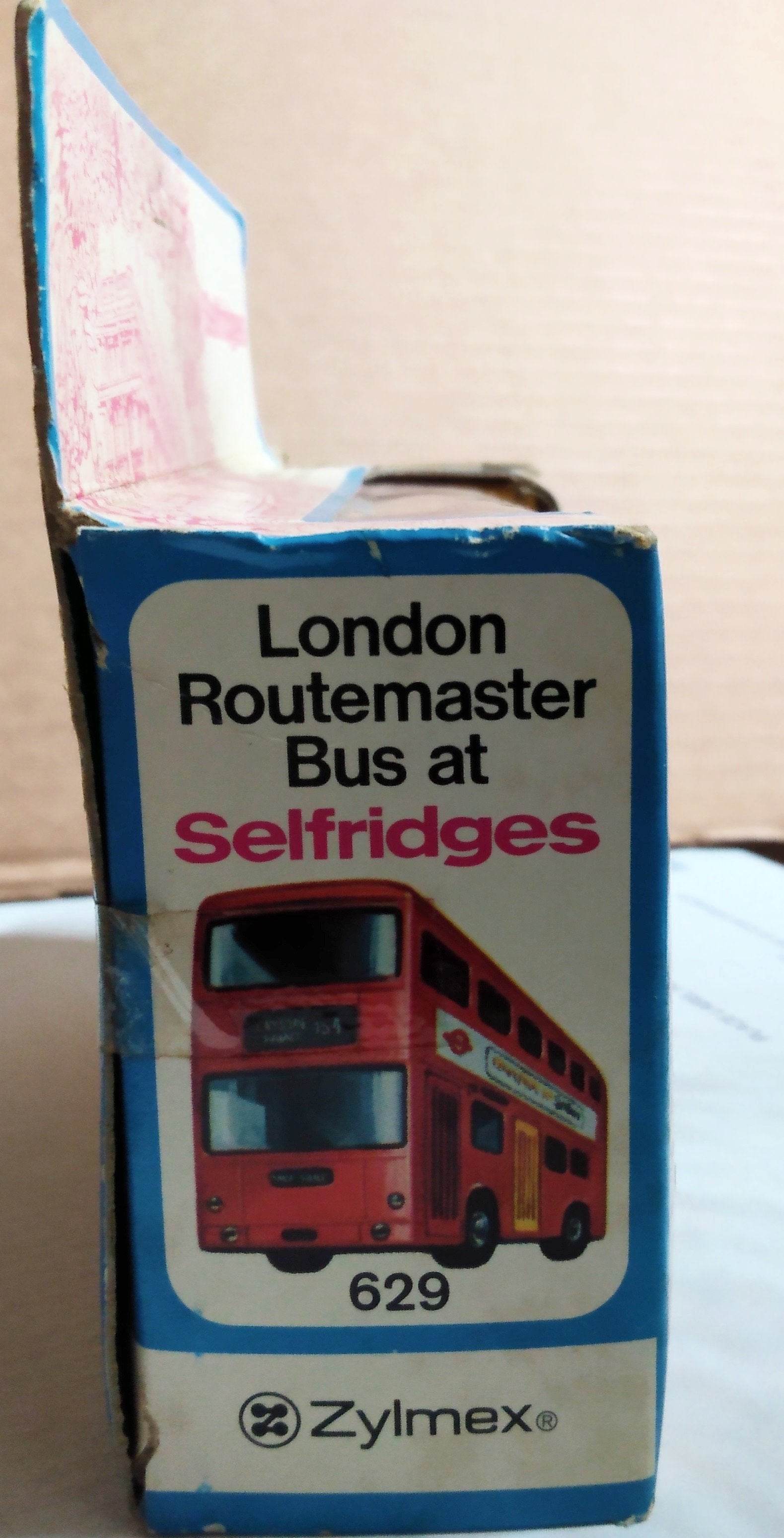 Zylmex 629 Selfridges London Transport Routemaster Bus DMS 588 1980's - TulipStuff