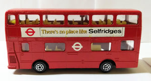 Zylmex 629 Selfridges London Transport Routemaster Bus DMS 588 1980's - TulipStuff