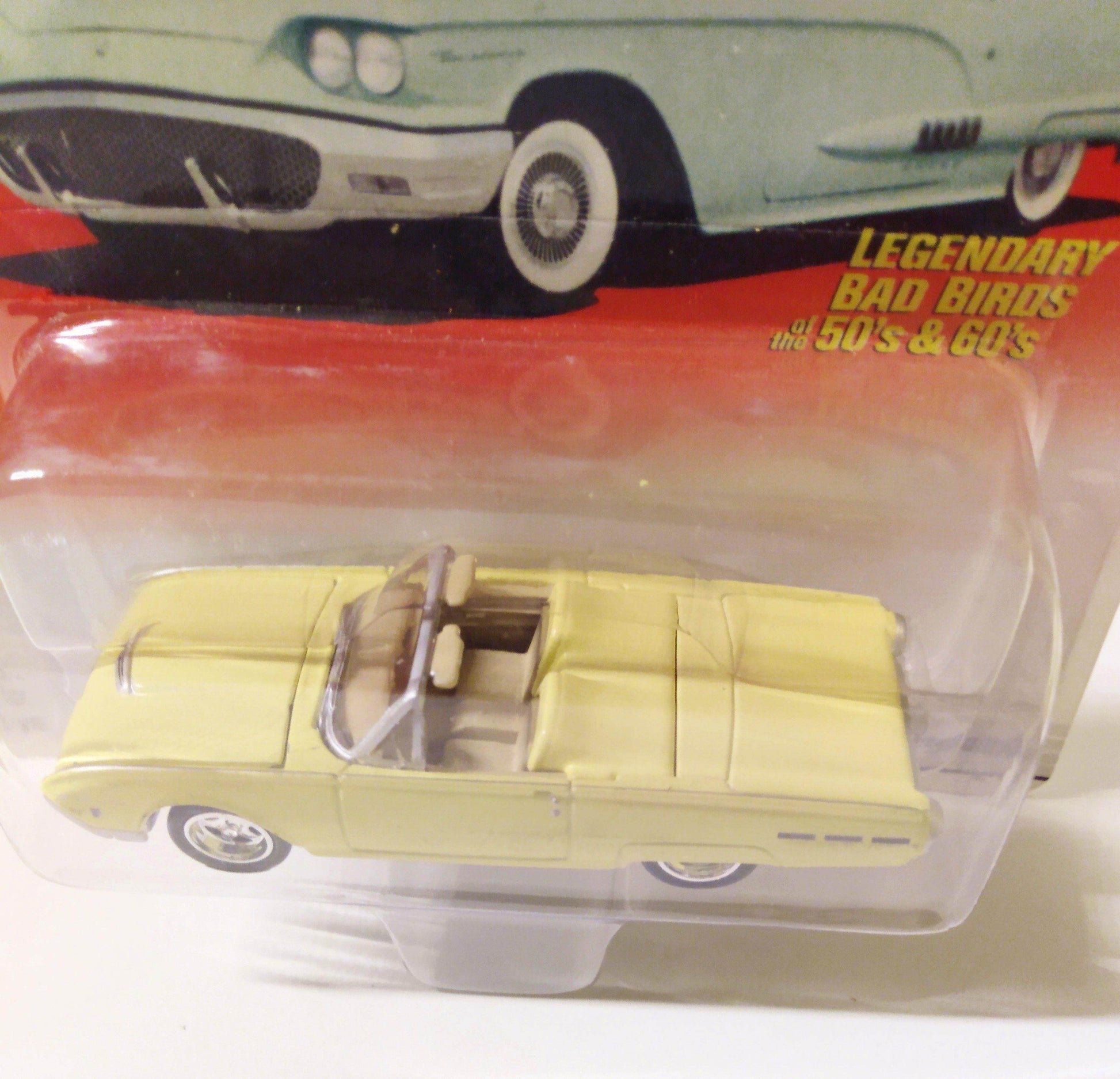 Johnny Lightning Legendary Bad Birds 1962 Thunderbird Sports Roadster - TulipStuff