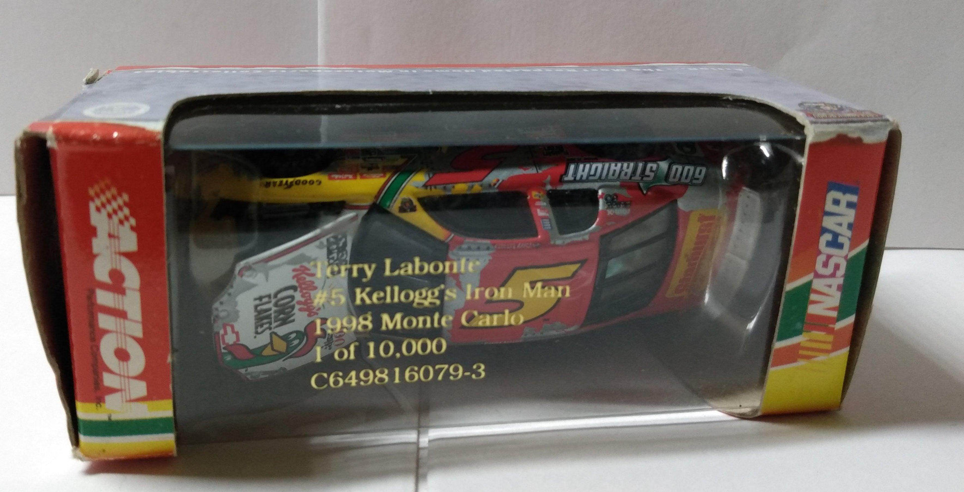 Action RCCA 1998 Terry Labonte Kellogg's Iron Man Monte Carlo Nascar - TulipStuff