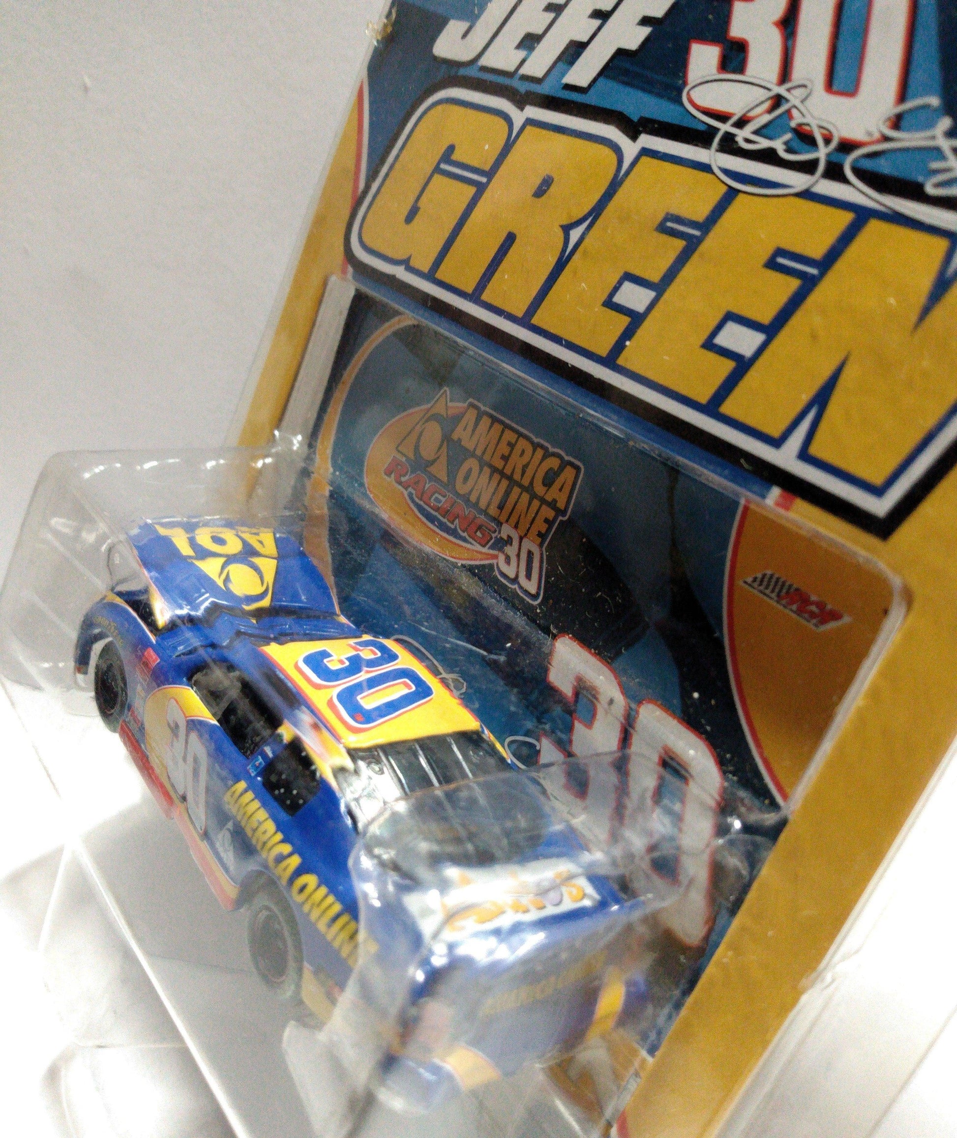 Action Racing 2002 Jeff Green AOL Monte Carlo NASCAR Racing Car - TulipStuff