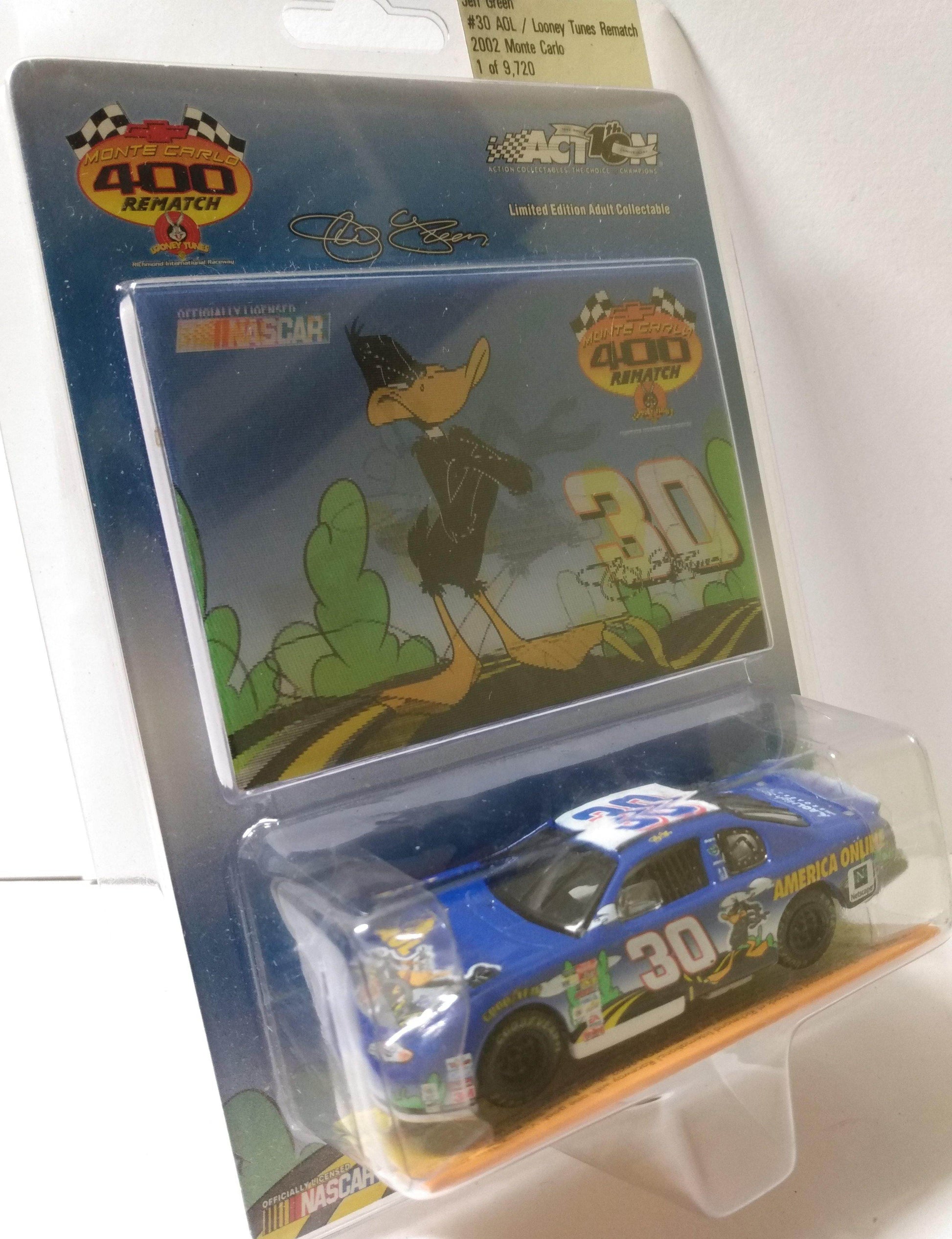 Action Racing 2002 Jeff Green #30 AOL Looney Tunes Rematch Monte Carlo - TulipStuff