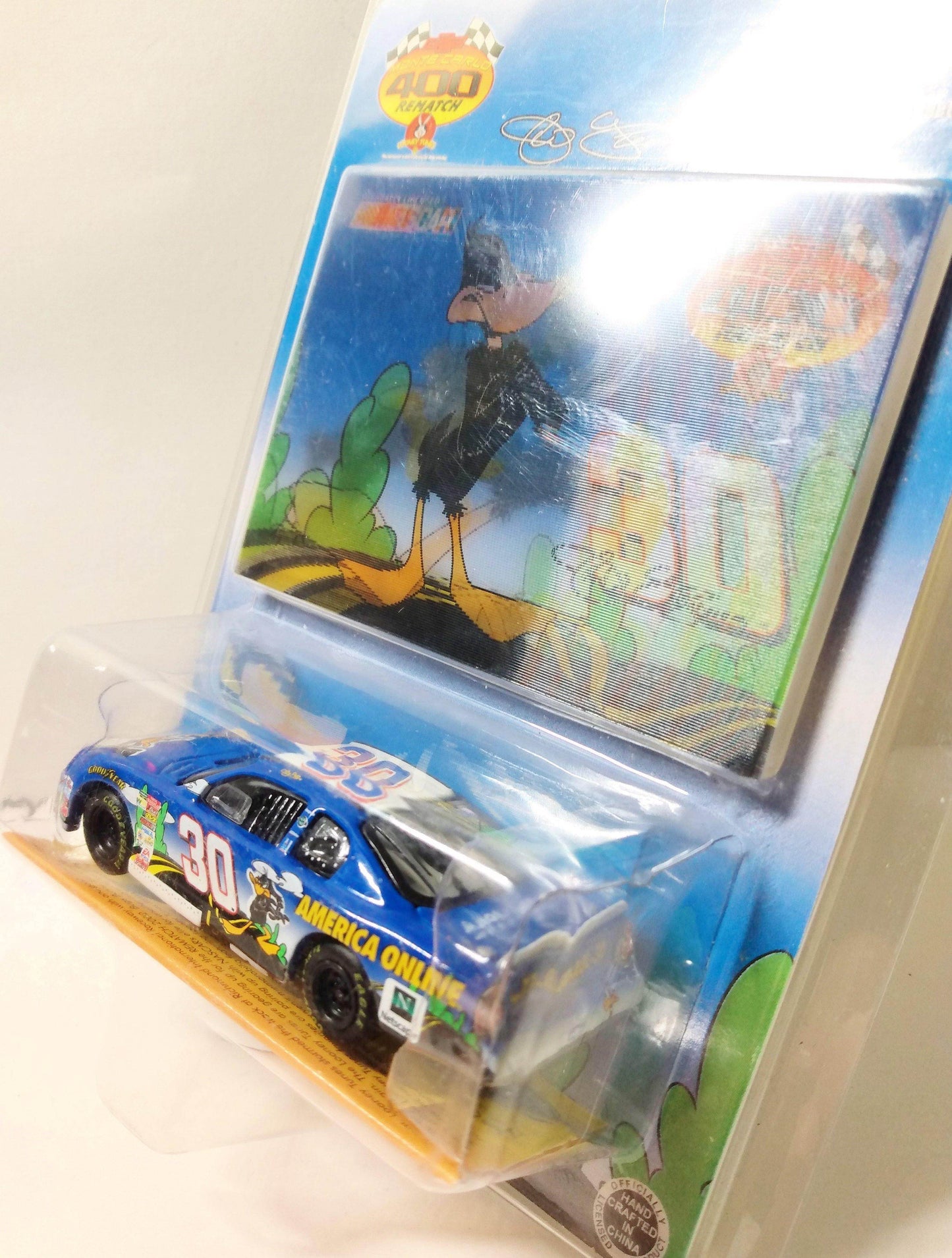 Action Racing 2002 Jeff Green #30 AOL Looney Tunes Rematch Monte Carlo - TulipStuff