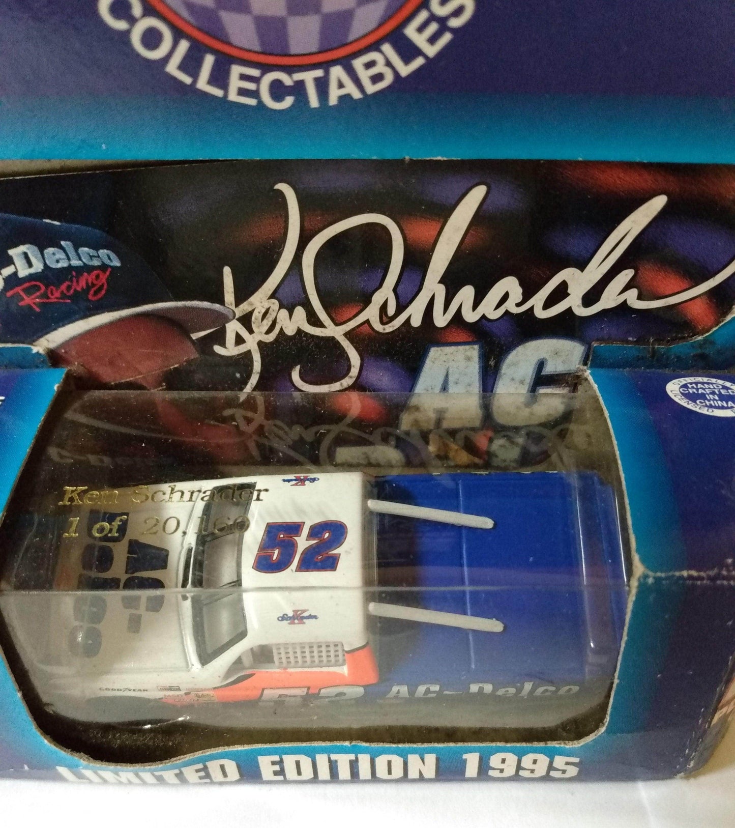 Action Platinum SuperTrucks 1995 Ken Schrader #52 AC-Delco Truck - TulipStuff