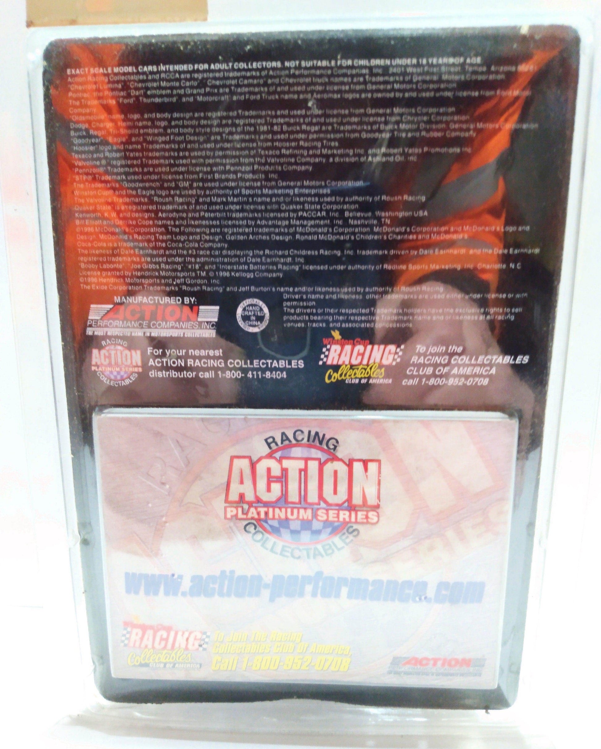 Action Racing 1997 Jeremy Mayfield #37 Kmart RC Cola Ford Thunderbird - TulipStuff