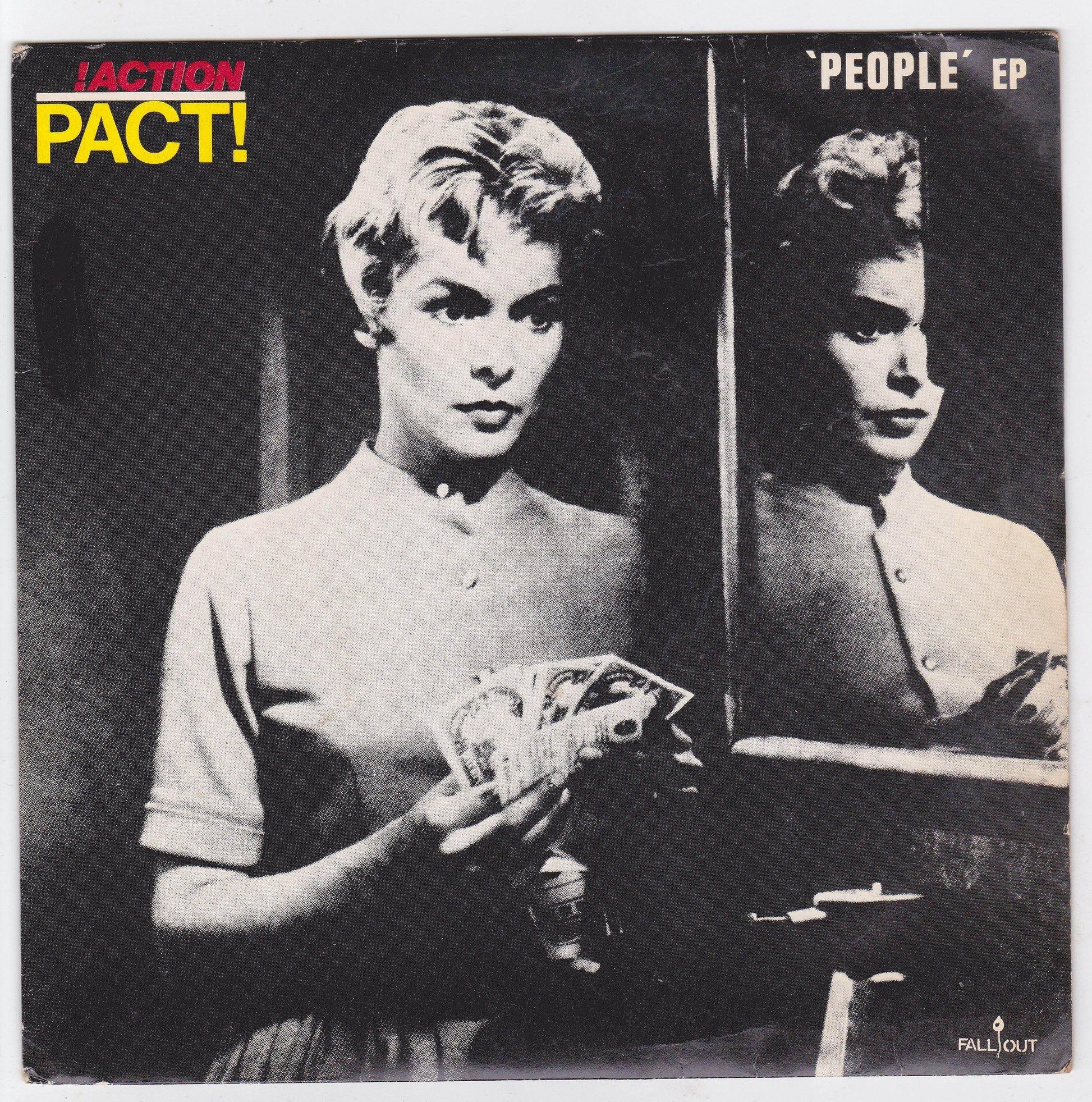 Action Pact People EP 7" 45 RPM Vinyl Record UK Punk 1983 - TulipStuff