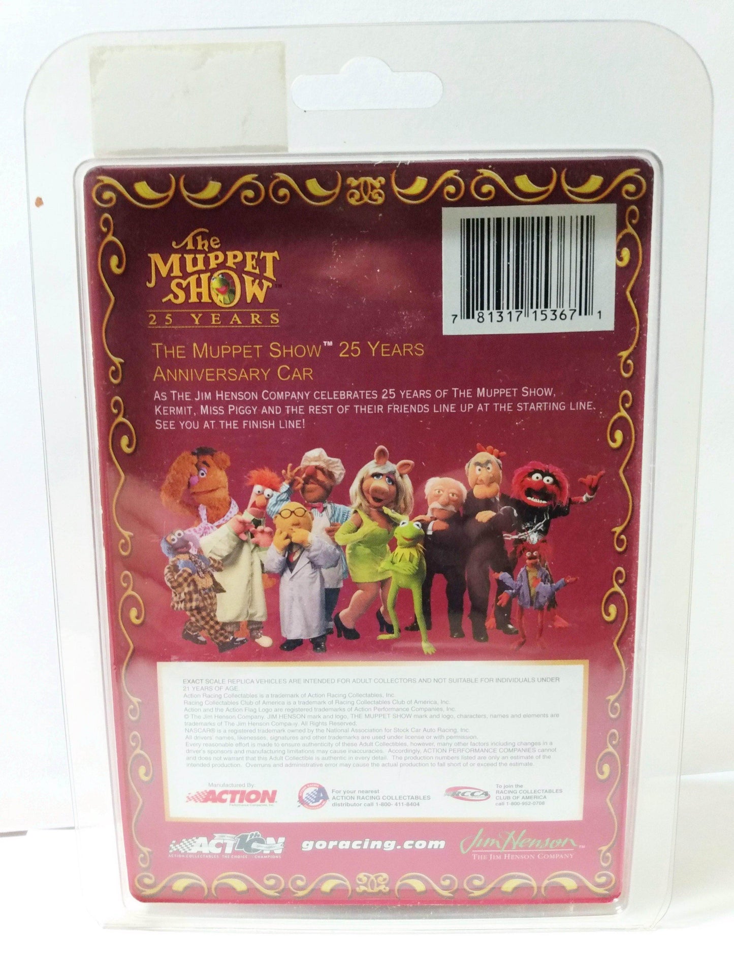 Action Racing The Muppet Show 25th Anniversary Dodge Intrepid R/T - TulipStuff