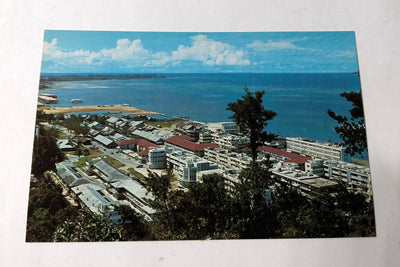 Aerial View Of Jesselton North Borneo Malaysia 1960's Kota Kinabalu - TulipStuff