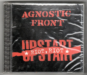 Agnostic Front Riot Riot Upstart Hardcore Punk Album CD 1999 - TulipStuff