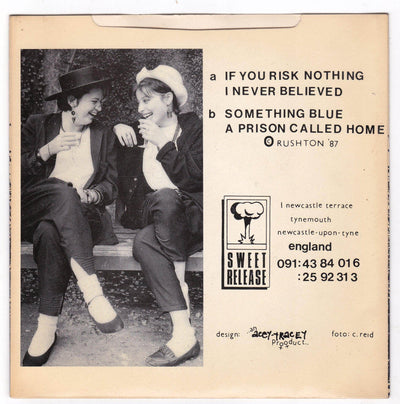 And All Because The Lady Loves If You Risk Nothing 7" Vinyl EP 1987 - TulipStuff