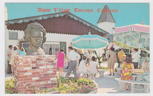Alpine Village Torrance California 1960's Postcard - TulipStuff
