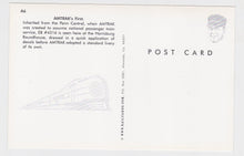Load image into Gallery viewer, Amtrak First Locomotive EMD E8 Inherited Fom Penn Central Postcard - TulipStuff
