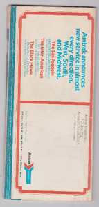 Amtrak All-America Schedules May 19, 1974 Railroad Timetables - TulipStuff