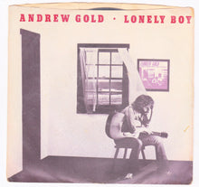 Load image into Gallery viewer, Andrew Gold Lonely Boy b/w Must Be Crazy 7&quot; 45rpm Vinyl Record 1976 - TulipStuff
