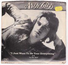 Load image into Gallery viewer, Andy Gibb I Just Want To Be Your Everything 7&quot; Single Disco 1977 - TulipStuff
